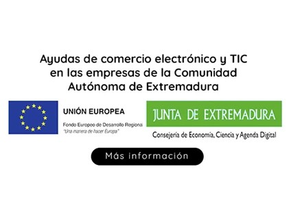  Ayudas de comercio electrónico y TIC en las empresas de la Comunidad Autónoma de Extremadura 